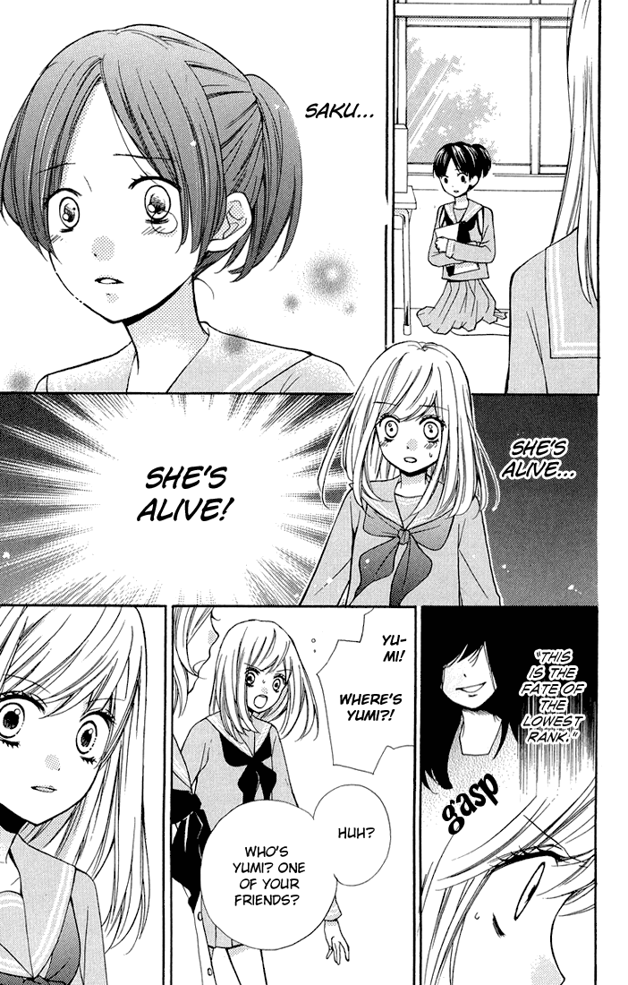 Zekkyou Gakkyuu Chapter 32.5 page 35 - Chapter 32.5: Human Ranking