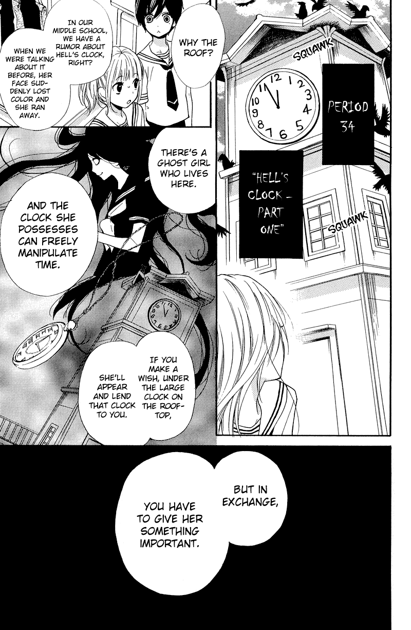 Zekkyou Gakkyuu Chapter 34 page 6 - Chapter 34: Hell's Clock - Part One
