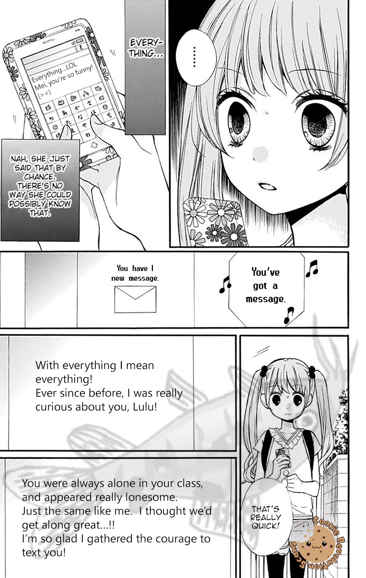 Zekkyou Gakkyuu Chapter 45 page 17 - Chapter 45: Mei-chan's text