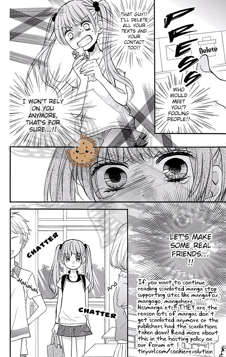 Zekkyou Gakkyuu Chapter 45 page 22 - Chapter 45: Mei-chan's text