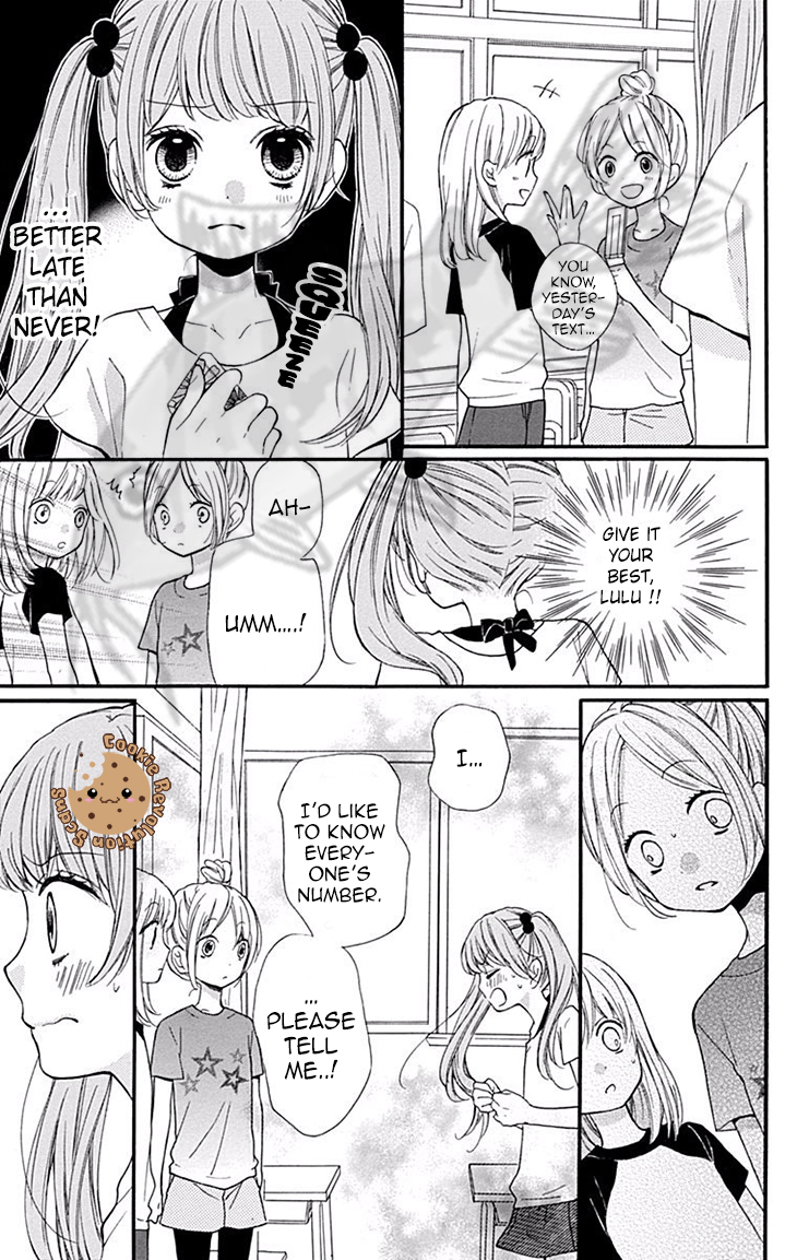 Zekkyou Gakkyuu Chapter 45 page 23 - Chapter 45: Mei-chan's text