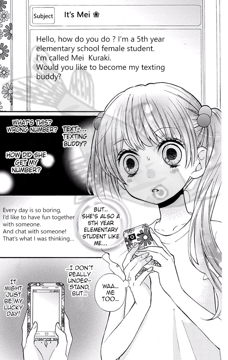 Zekkyou Gakkyuu Chapter 45 page 9 - Chapter 45: Mei-chan's text