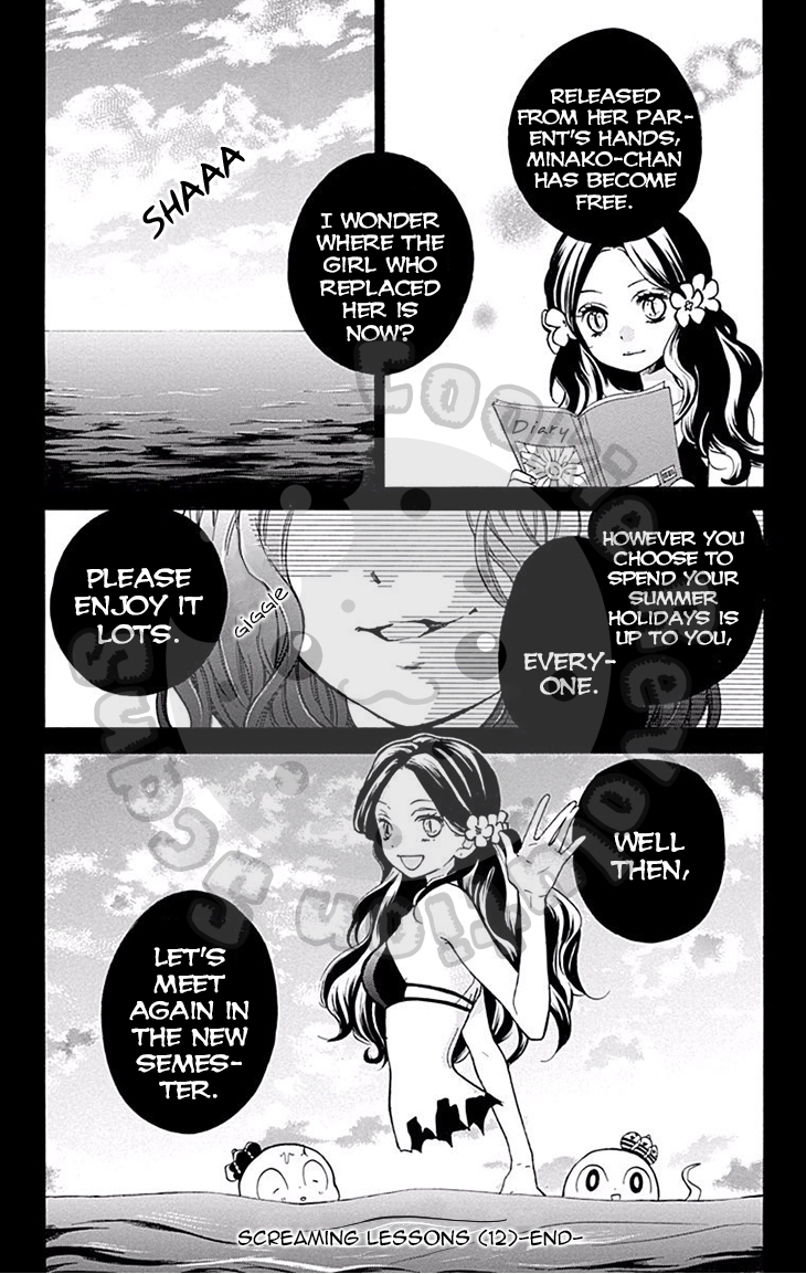 Zekkyou Gakkyuu Chapter 48 page 35 - Chapter 48: The Sea of Silence