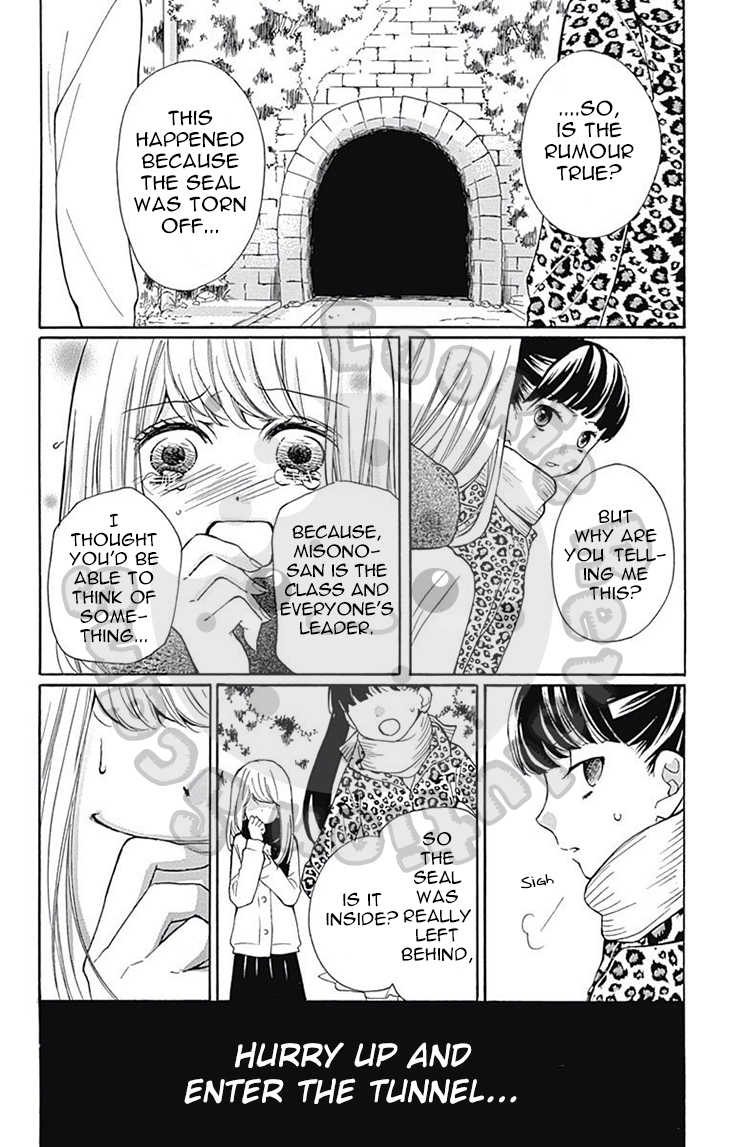 Zekkyou Gakkyuu Chapter 52 page 25 - Chapter 52: Ghost Tunnel