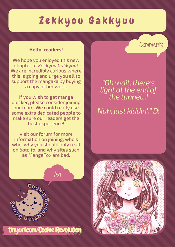 Zekkyou Gakkyuu Chapter 52 page 37 - Chapter 52: Ghost Tunnel