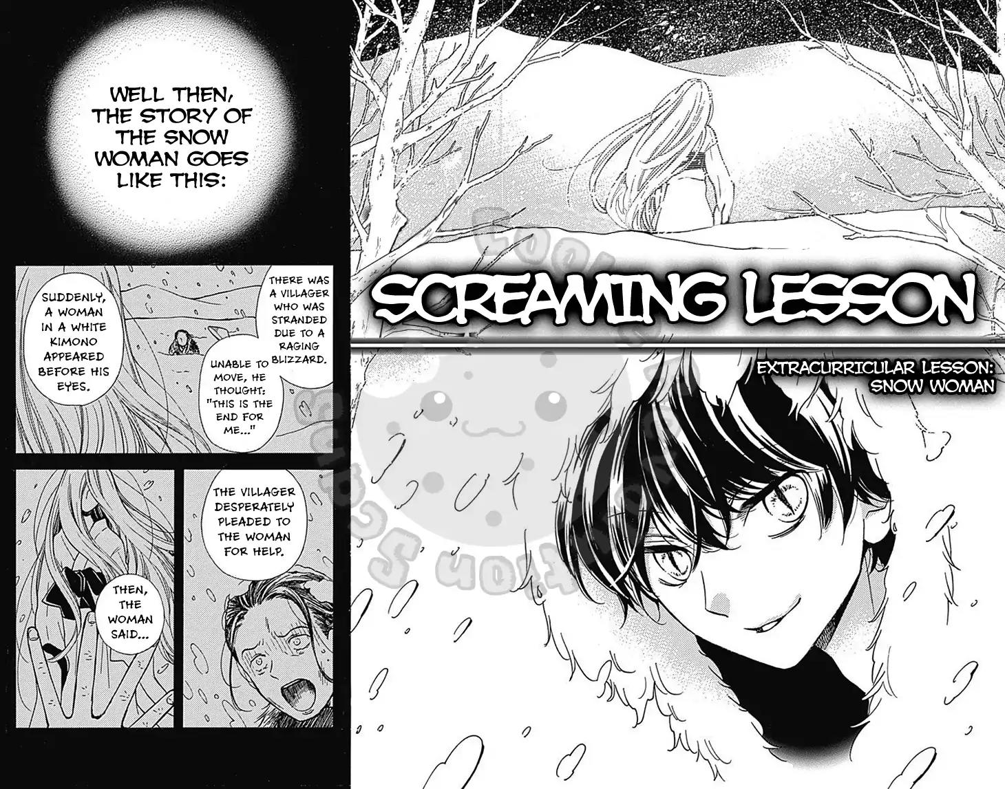 Zekkyou Gakkyuu Chapter 54.1 page 4 - Chapter 54.1: Extracurricular Lesson: Snow Woman