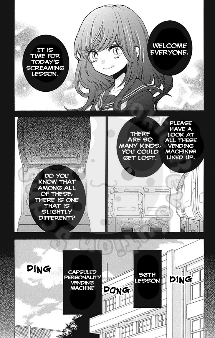 Zekkyou Gakkyuu Chapter 56 page 5 - Chapter 56: 56th Lesson: Capsuled Personality Vending Machine