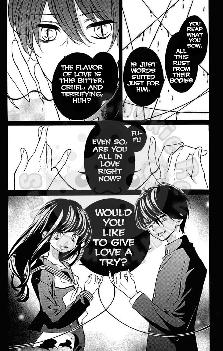 Zekkyou Gakkyuu Chapter 57.2 page 42 - Chapter 57.2: Extracurricular Lesson: The Red Thread 2