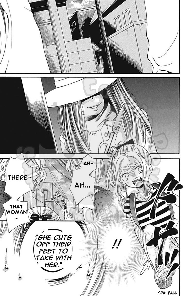 Zekkyou Gakkyuu Chapter 60 page 23 - Chapter 60: 60th Lesson: The Red Heeled Woman