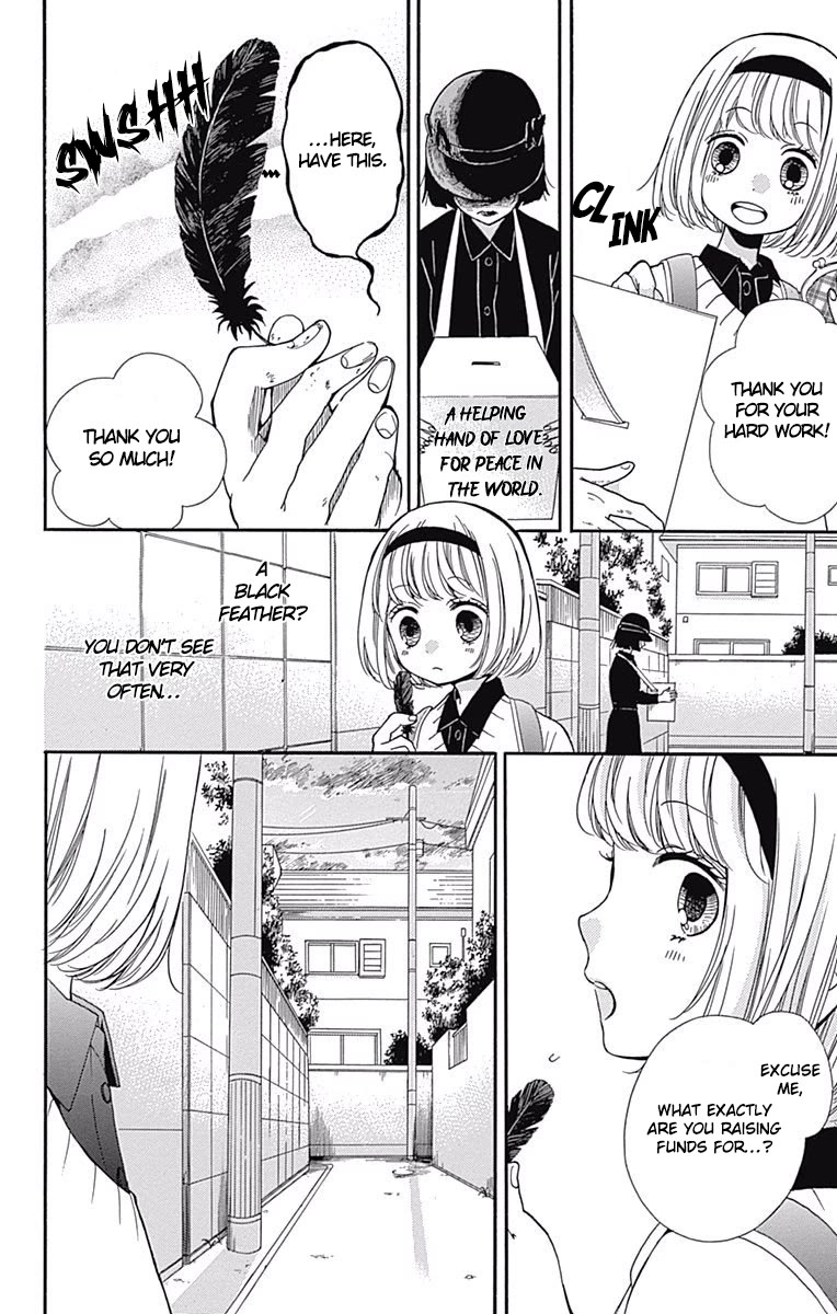 Zekkyou Gakkyuu Chapter 66 page 13 - Chapter 66: The woman with the black feathers