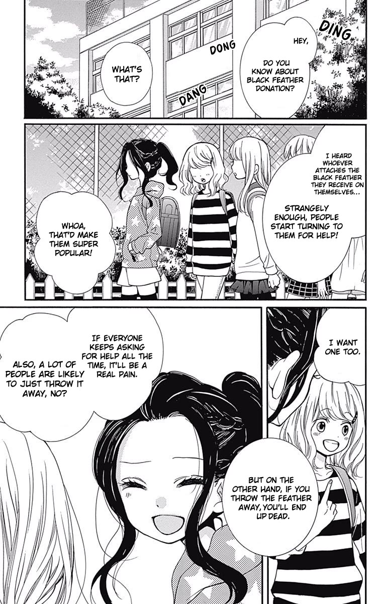 Zekkyou Gakkyuu Chapter 66 page 34 - Chapter 66: The woman with the black feathers