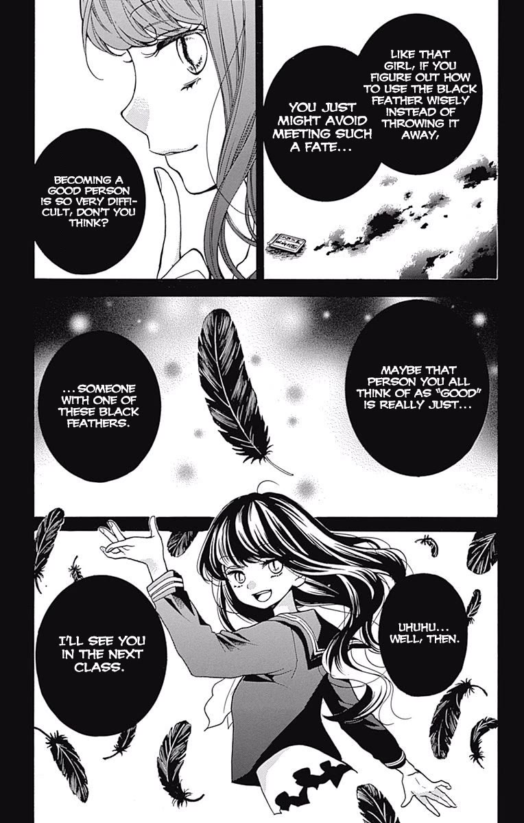 Zekkyou Gakkyuu Chapter 66 page 36 - Chapter 66: The woman with the black feathers