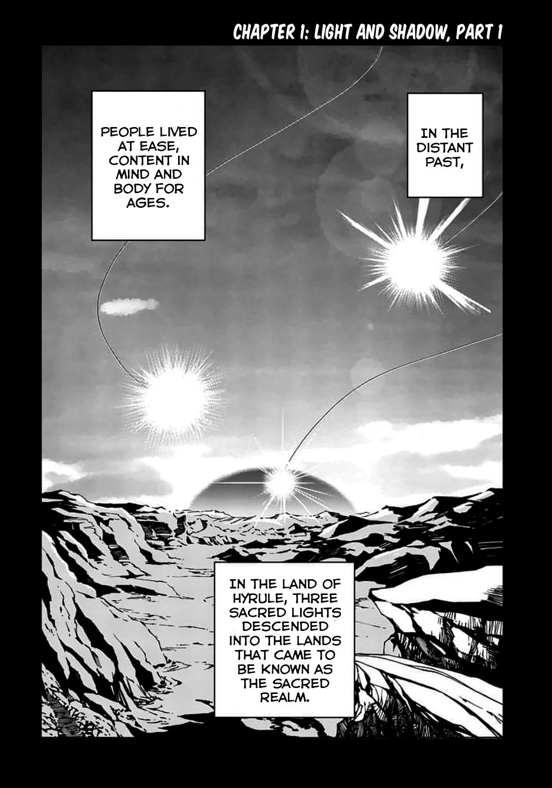 Zelda no Densetsu - Twilight Princess Chapter 1 page 1 - Chapter 1: Light and Shadow, Part 1