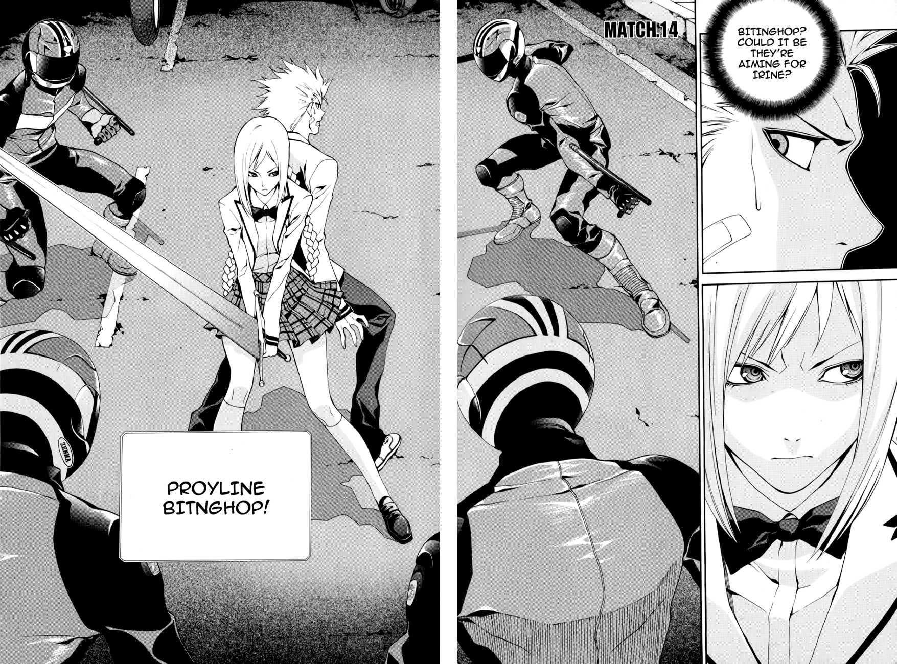 Zen Martial Arts Academy Chapter 14.2 page 4 - Chapter 14 v2 : Match 14