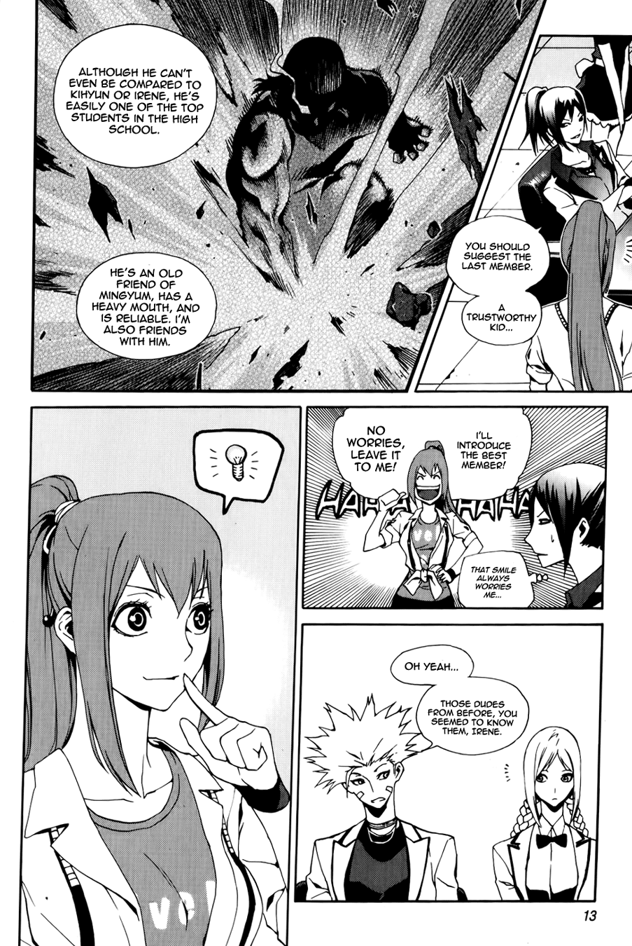 Zen Martial Arts Academy Chapter 16.2 page 15 - Chapter 16 v2 : Match 16