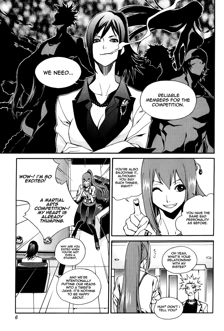 Zen Martial Arts Academy Chapter 16.2 page 8 - Chapter 16 v2 : Match 16