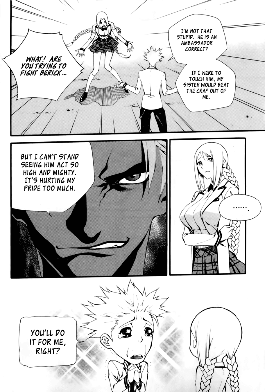 Zen Martial Arts Academy Chapter 19.2 page 17 - Chapter 19 v2 : Match 19