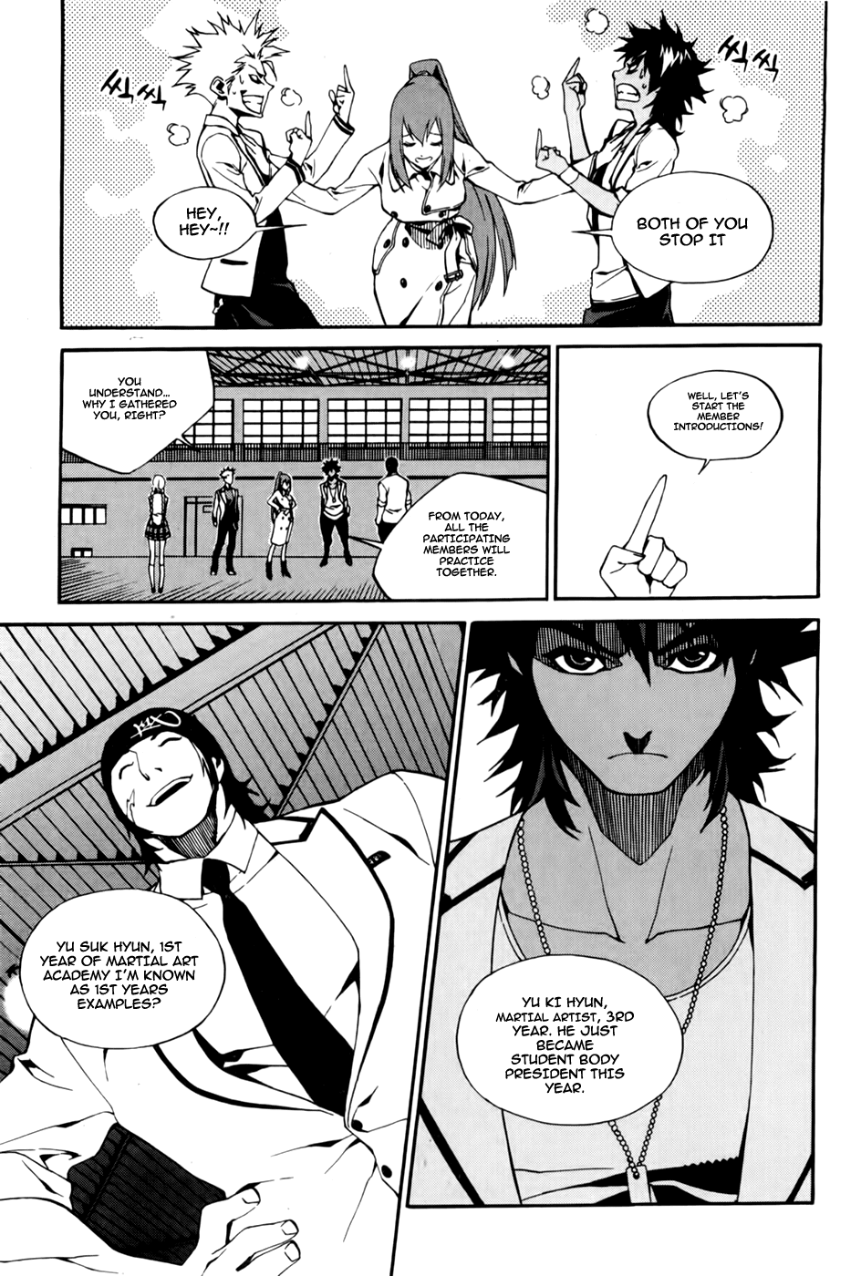 Zen Martial Arts Academy Chapter 22.2 page 14 - Chapter 22 v2 : Match 22