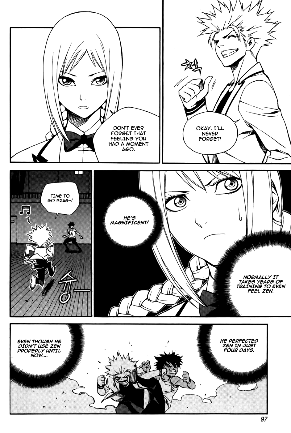 Zen Martial Arts Academy Chapter 26.2 page 18 - Chapter 26 v2 : Match 26