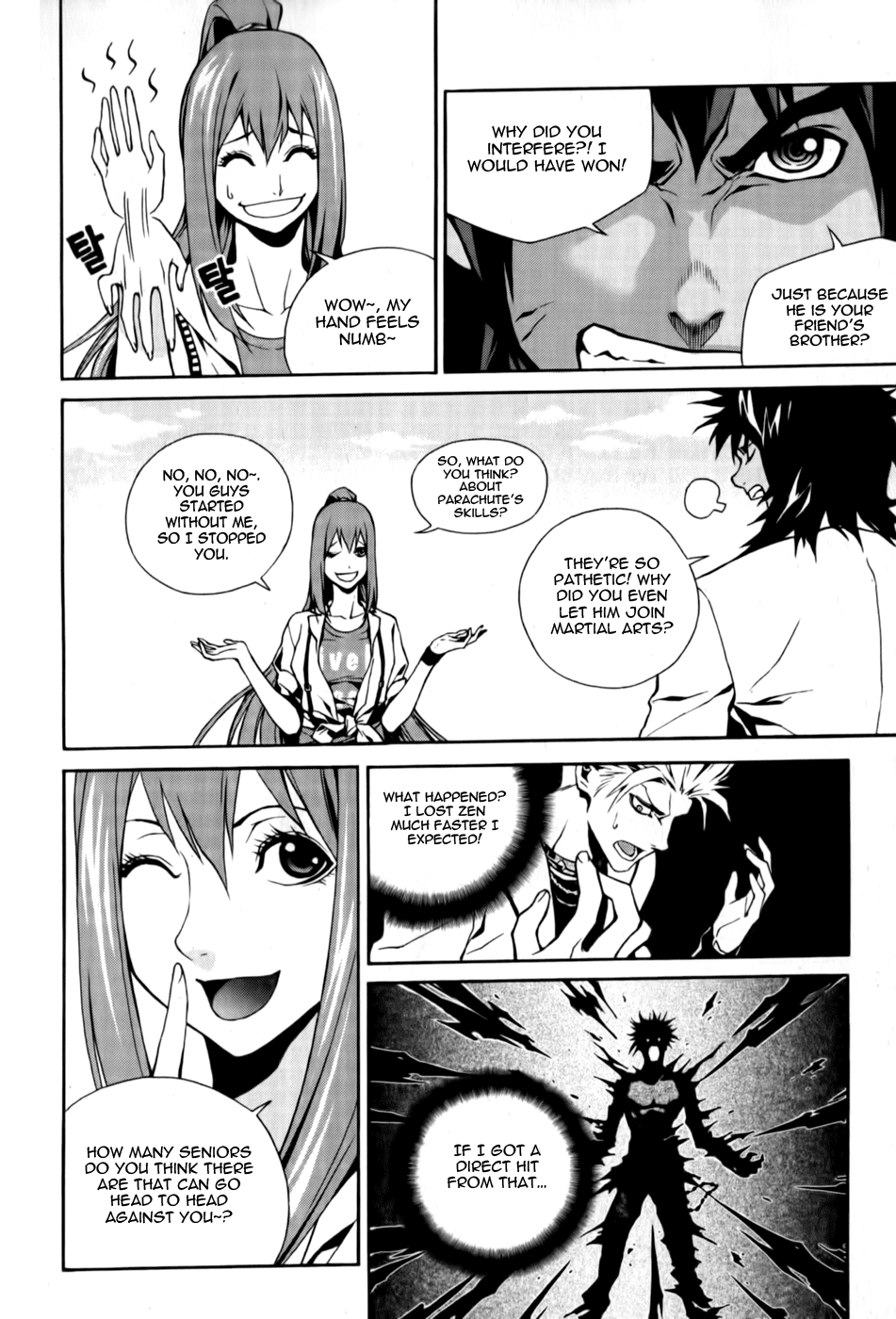 Zen Martial Arts Academy Chapter 7.2 page 8 - Chapter 7 v2 : Match 7