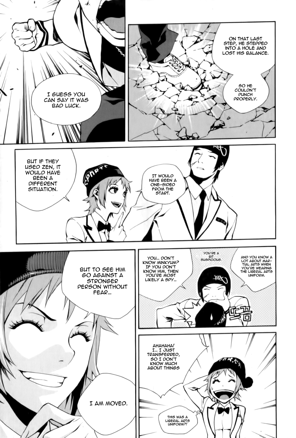 Zen Martial Arts Academy Chapter 8.2 page 10 - Chapter 8 v2 : Match 8
