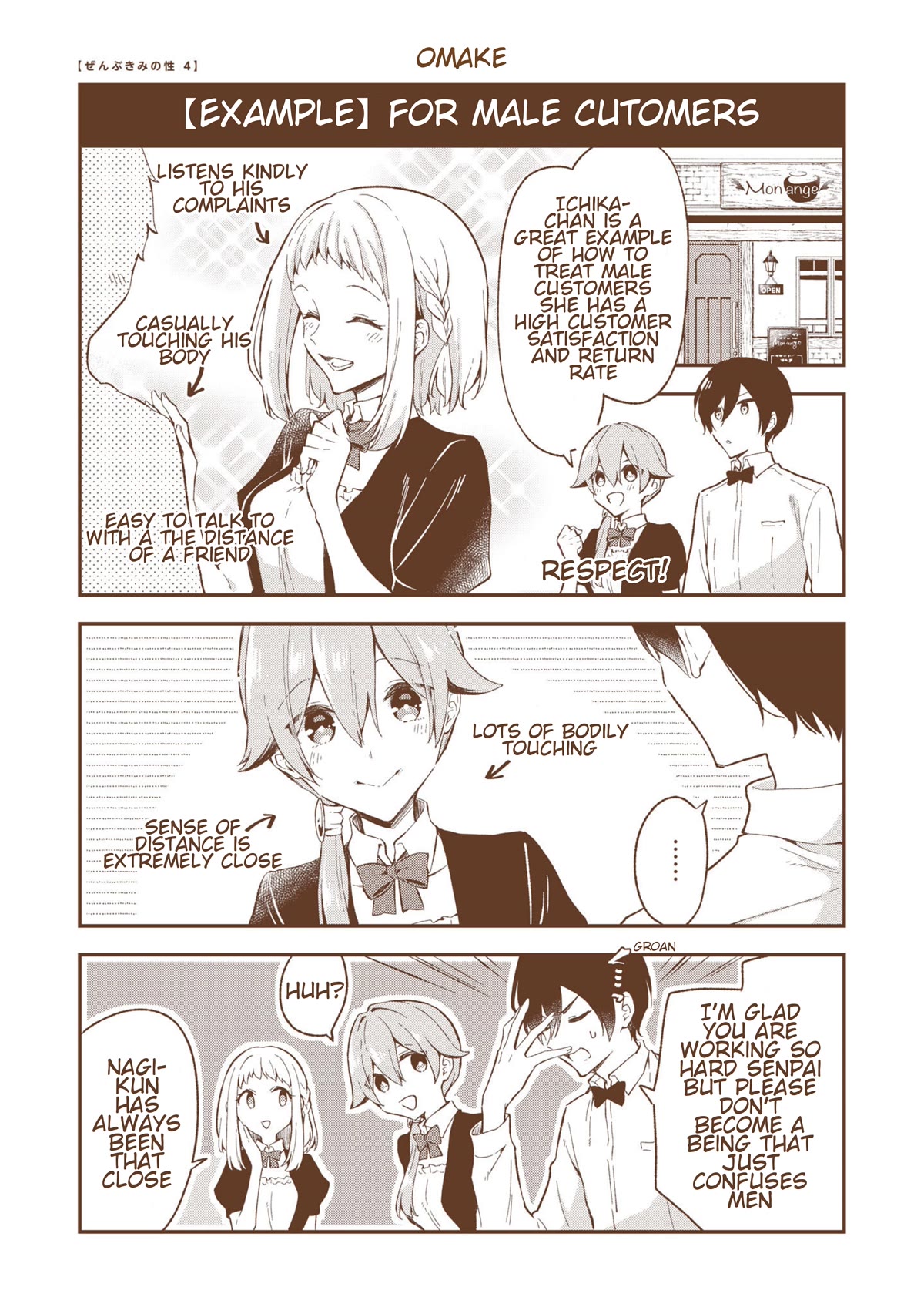 Zenbu Kimi no Sei Chapter 24.7 page 4 - Chapter 24.7: Volume 4 Extras