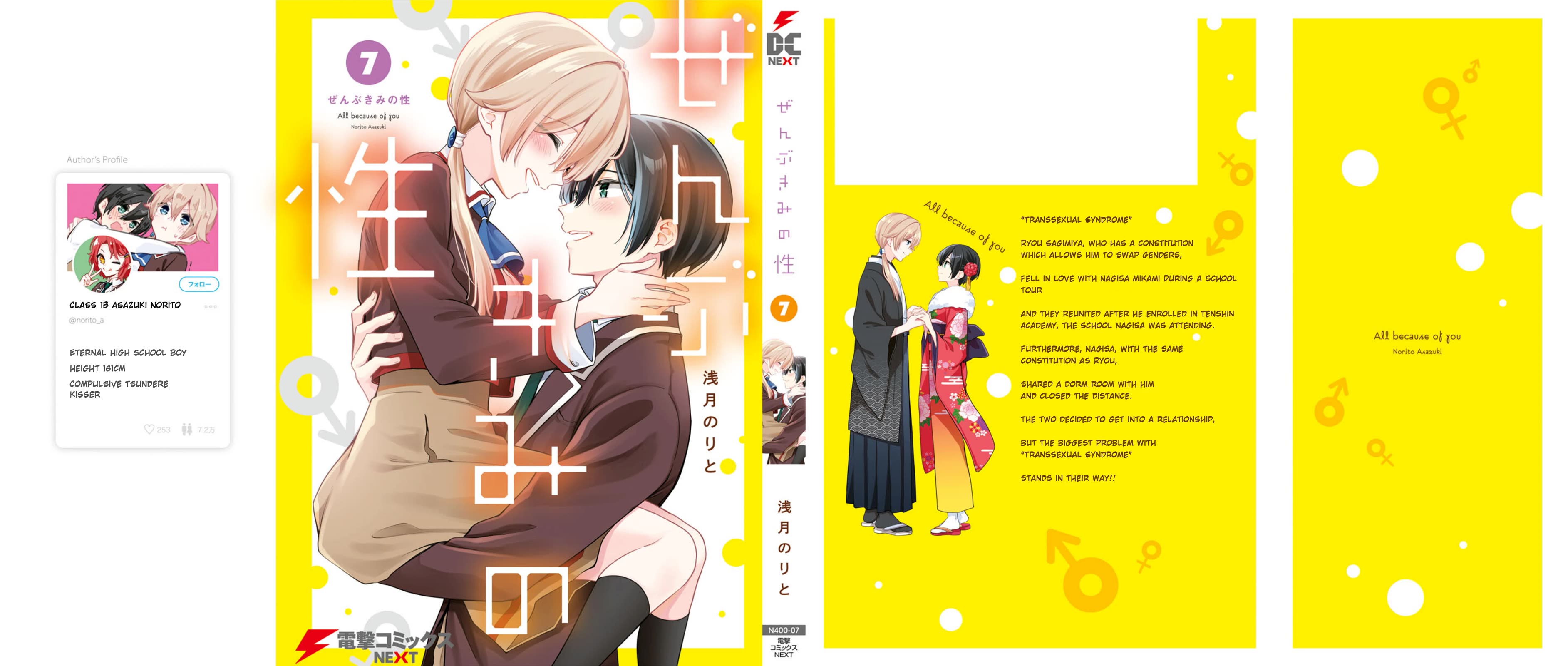 Zenbu Kimi no Sei Chapter 40.6 page 3 - Chapter 40.6: Volume 7 Extras