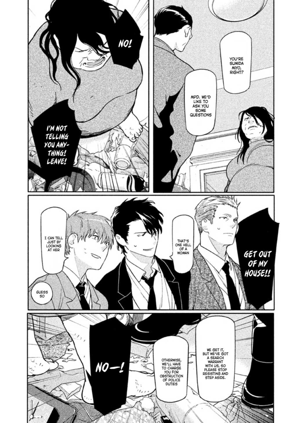 Zenra Otoko to Shibainu Otoko - Keishichou Seikatsu Anzenbu Yuugeki Sousahan Chapter 6 page 3 - Chapter 6 : File 6