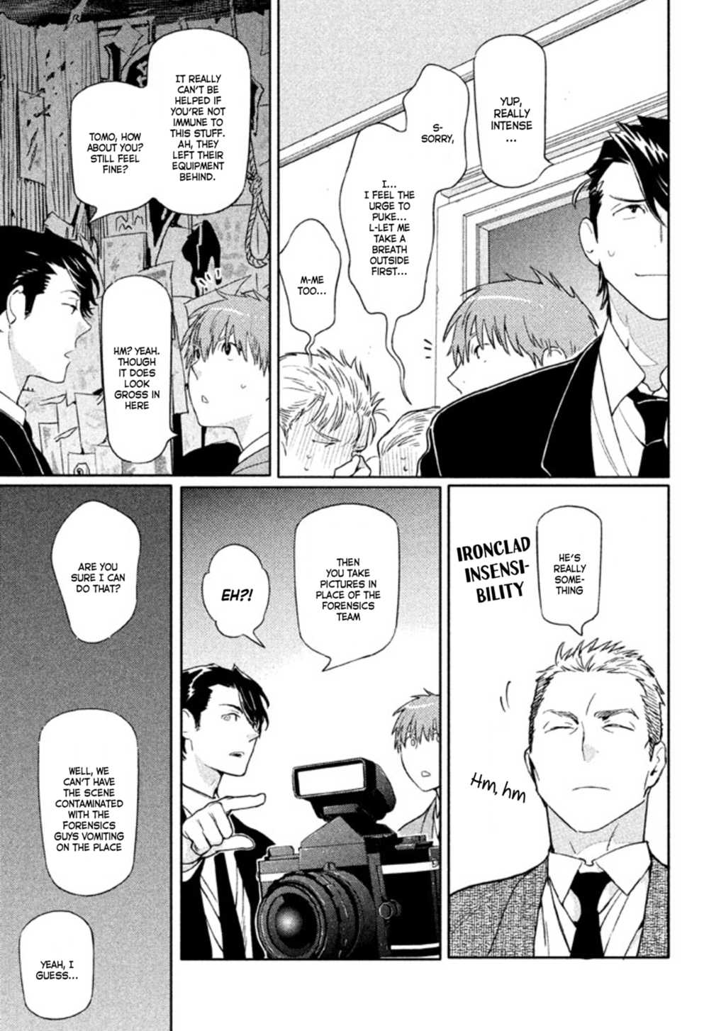 Zenra Otoko to Shibainu Otoko - Keishichou Seikatsu Anzenbu Yuugeki Sousahan Chapter 6 page 7 - Chapter 6 : File 6