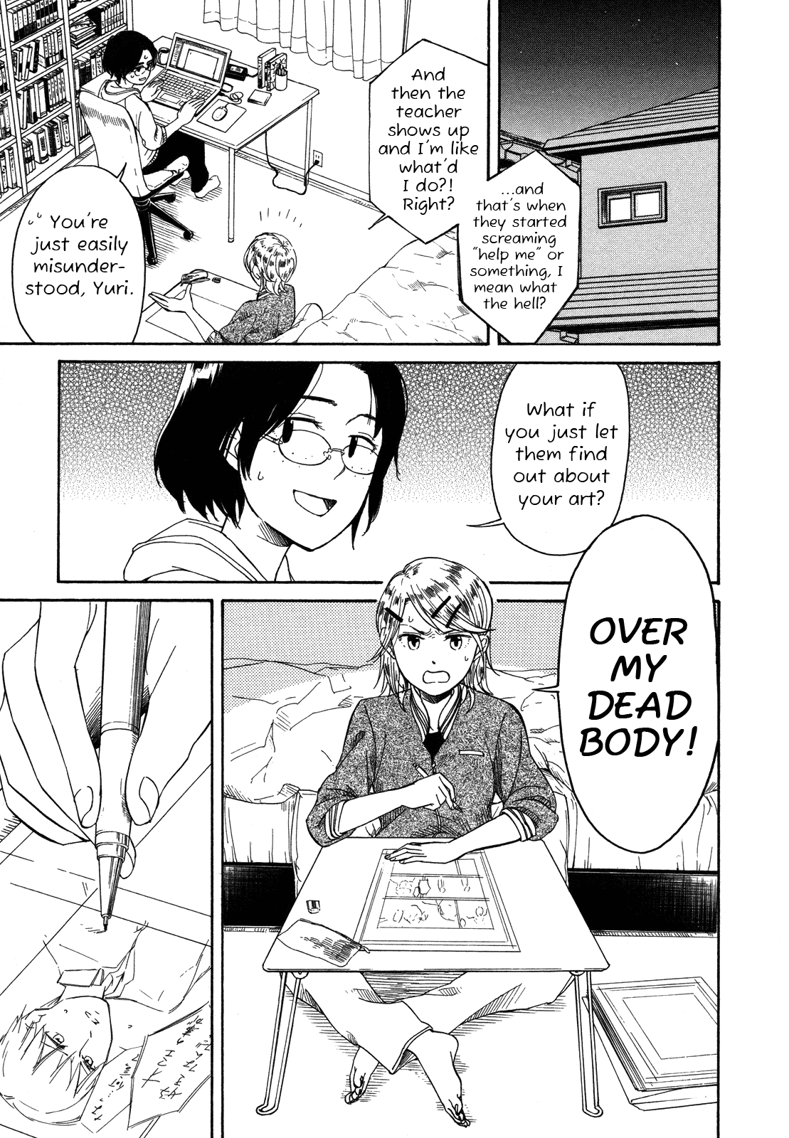 Zenryaku, Yuri no Sono yori Chapter 1 page 4 - Chapter 1