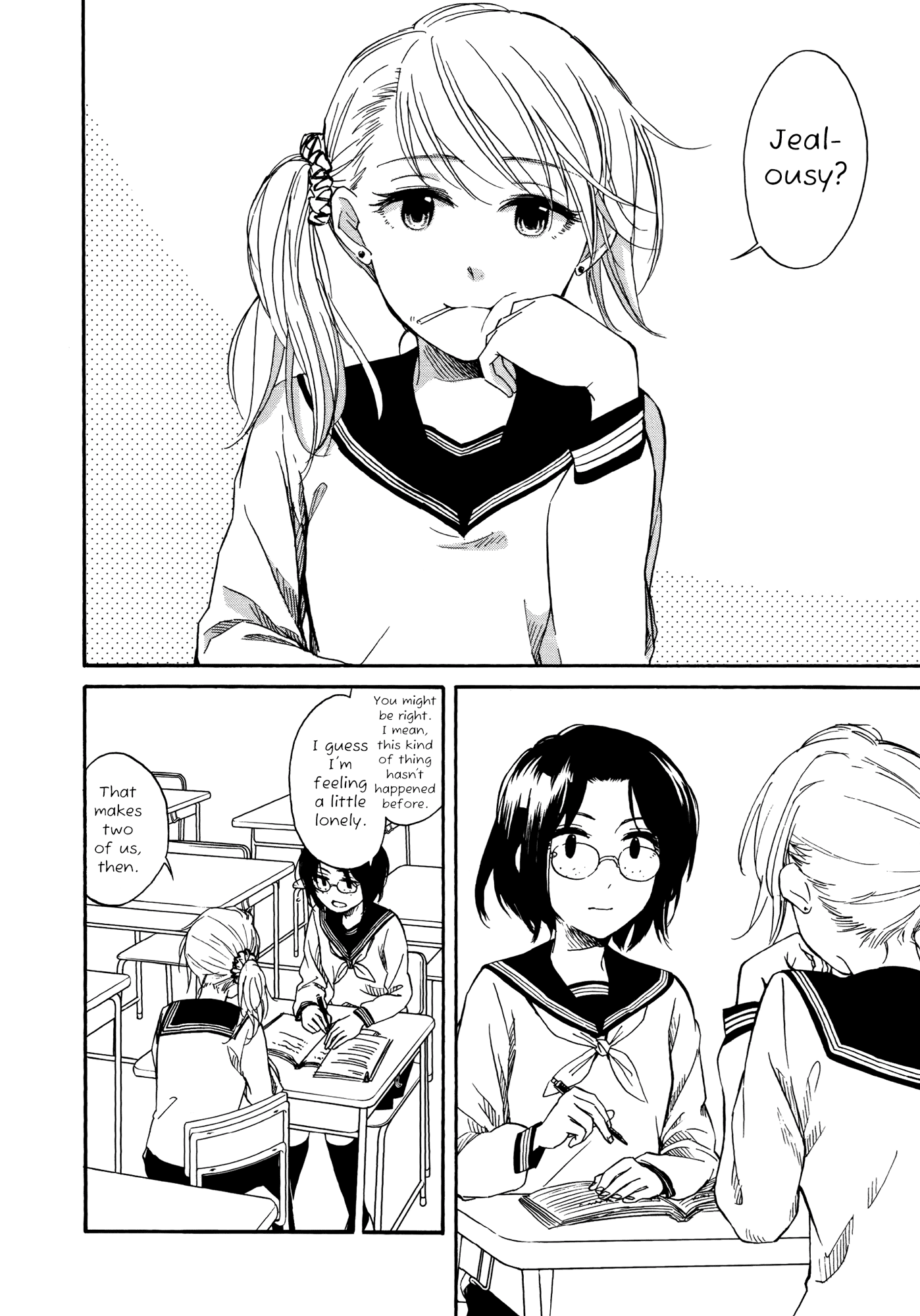 Zenryaku, Yuri no Sono yori Chapter 3.1 page 8 - Chapter 3.1: Shinobu's Story