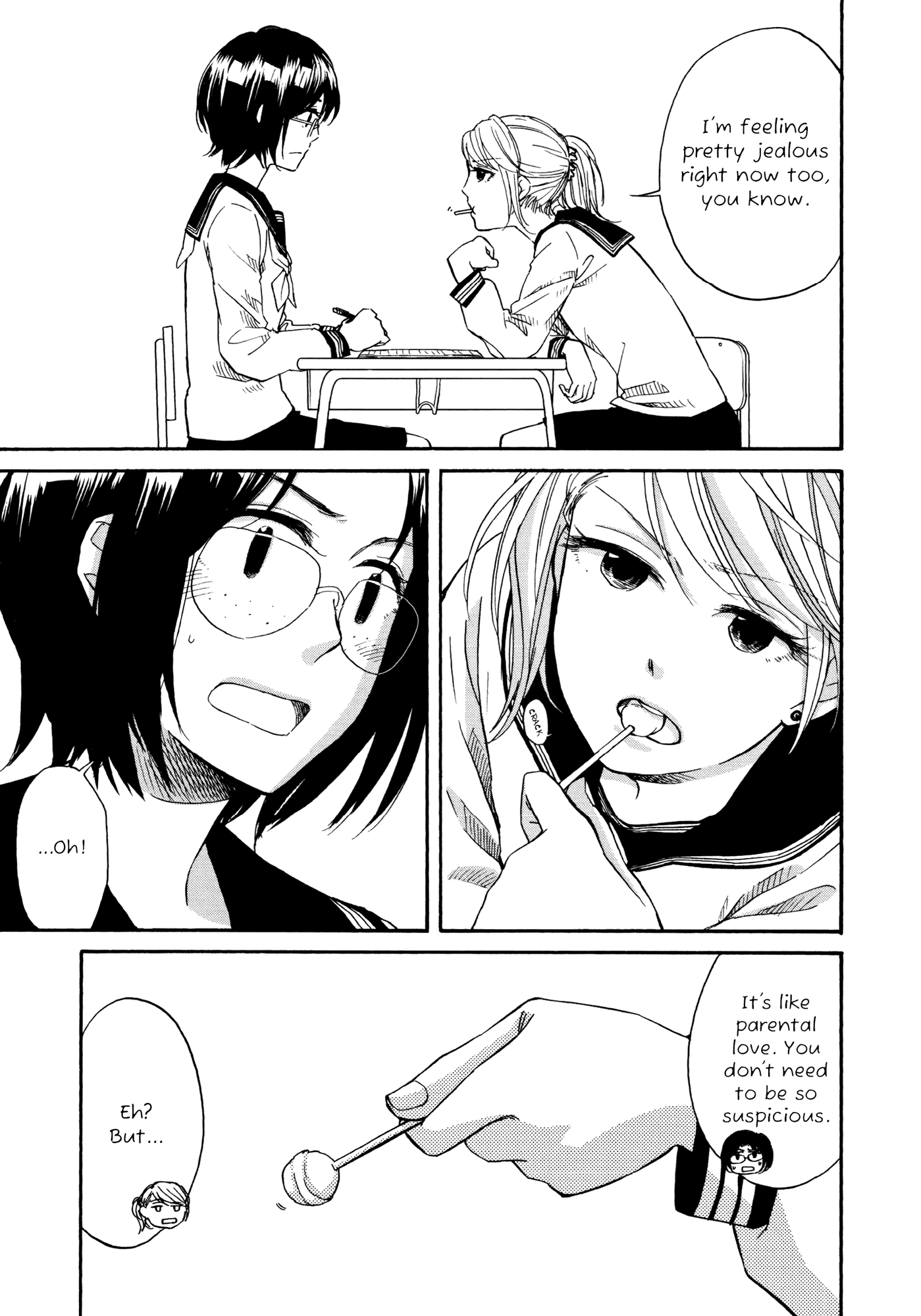 Zenryaku, Yuri no Sono yori Chapter 3.1 page 9 - Chapter 3.1: Shinobu's Story