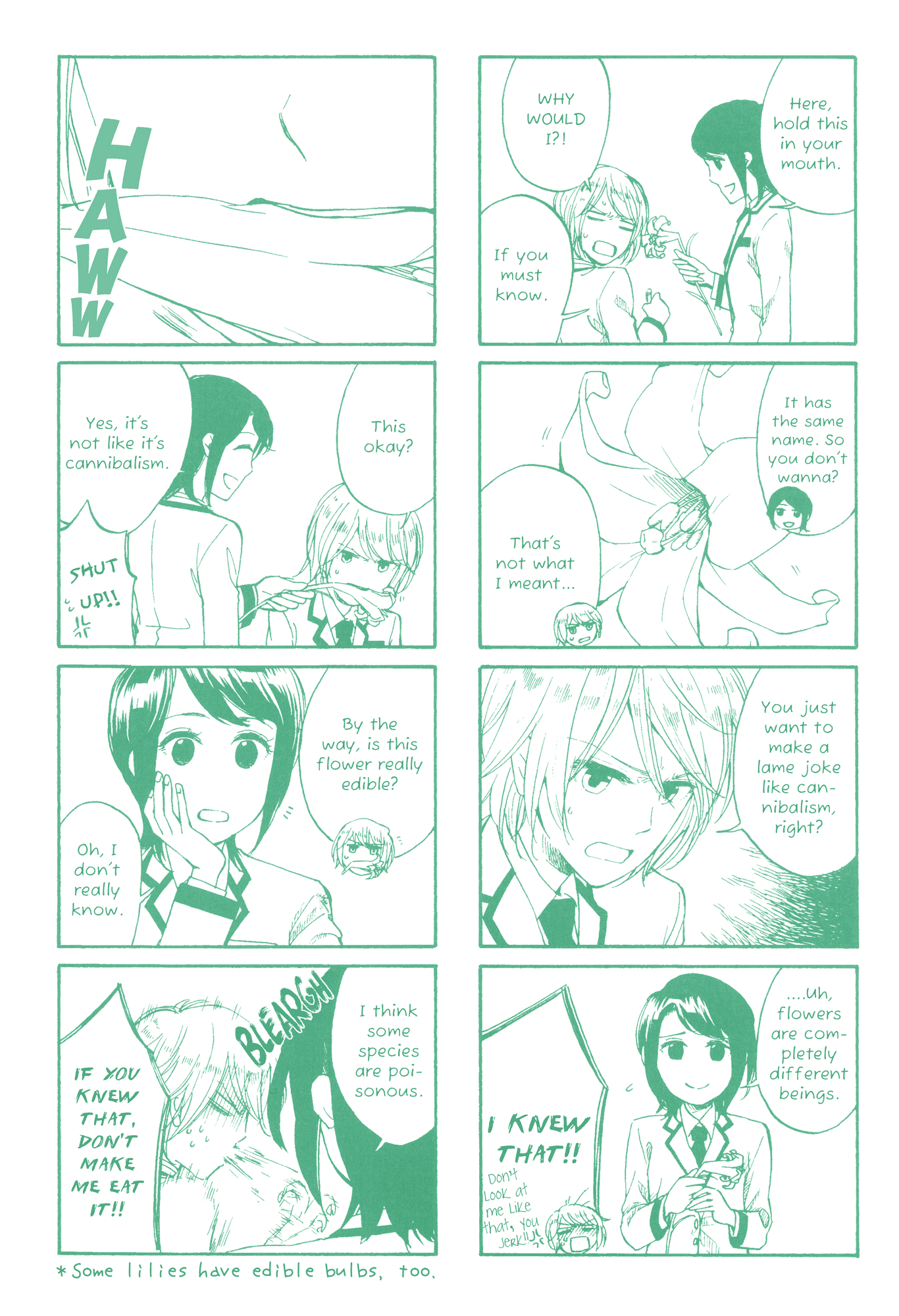 Zenryaku, Yuri no Sono yori Chapter 3.2 page 3 - Chapter 3.2: Volume One Afterword