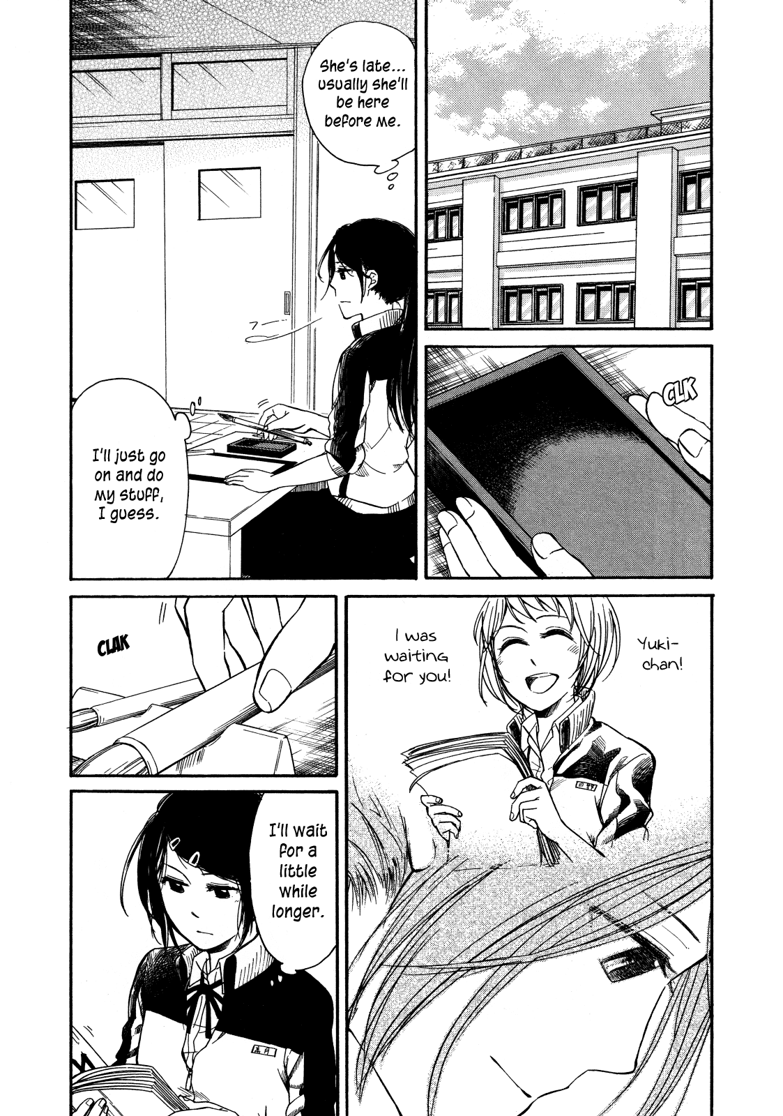 Zenryaku, Yuri no Sono yori Chapter 3.3 page 17 - Chapter 3.3: First Love