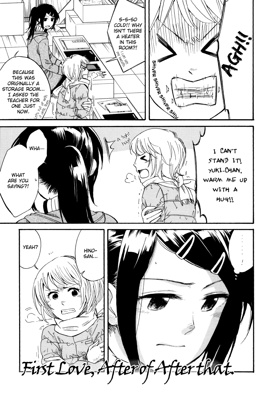 Zenryaku, Yuri no Sono yori Chapter 3.5 page 1 - Chapter 3.5: First Love After of After That