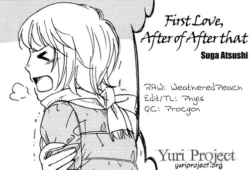 Zenryaku, Yuri no Sono yori Chapter 3.5 page 3 - Chapter 3.5: First Love After of After That