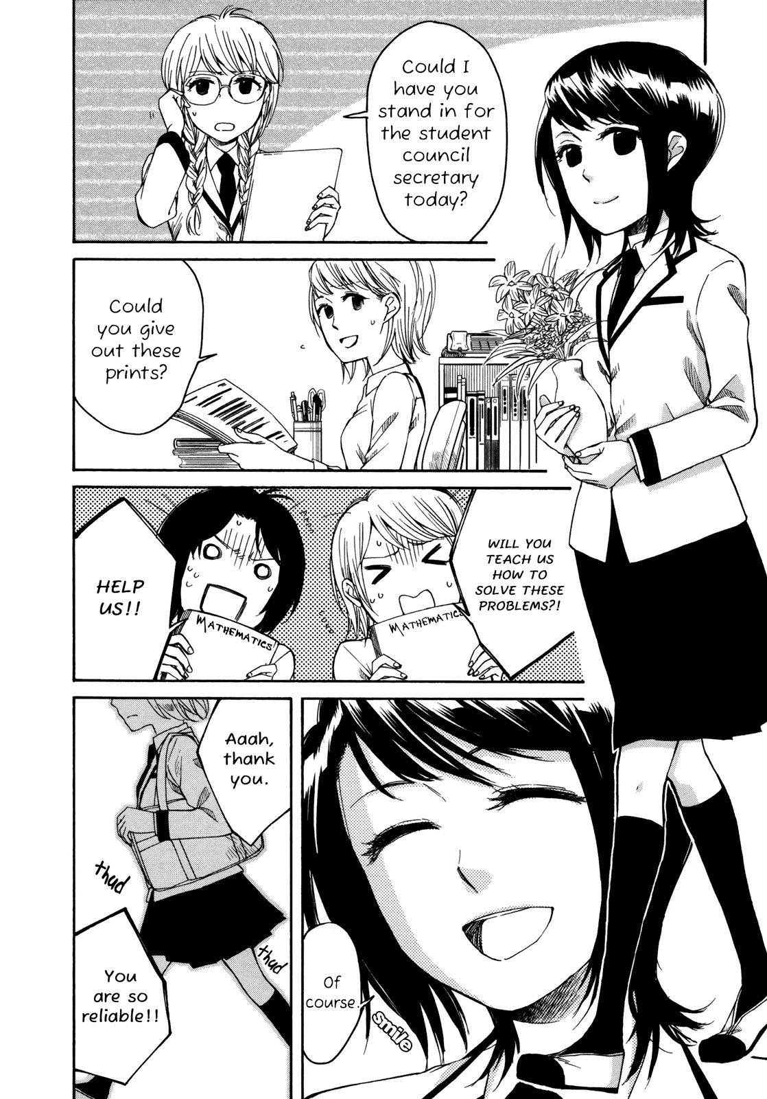 Zenryaku, Yuri no Sono yori Chapter 3 page 4 - Chapter 3