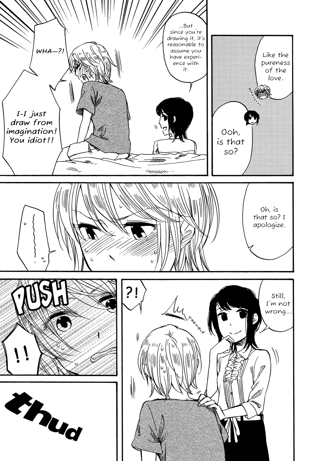 Zenryaku, Yuri no Sono yori Chapter 4 page 17 - Chapter 4
