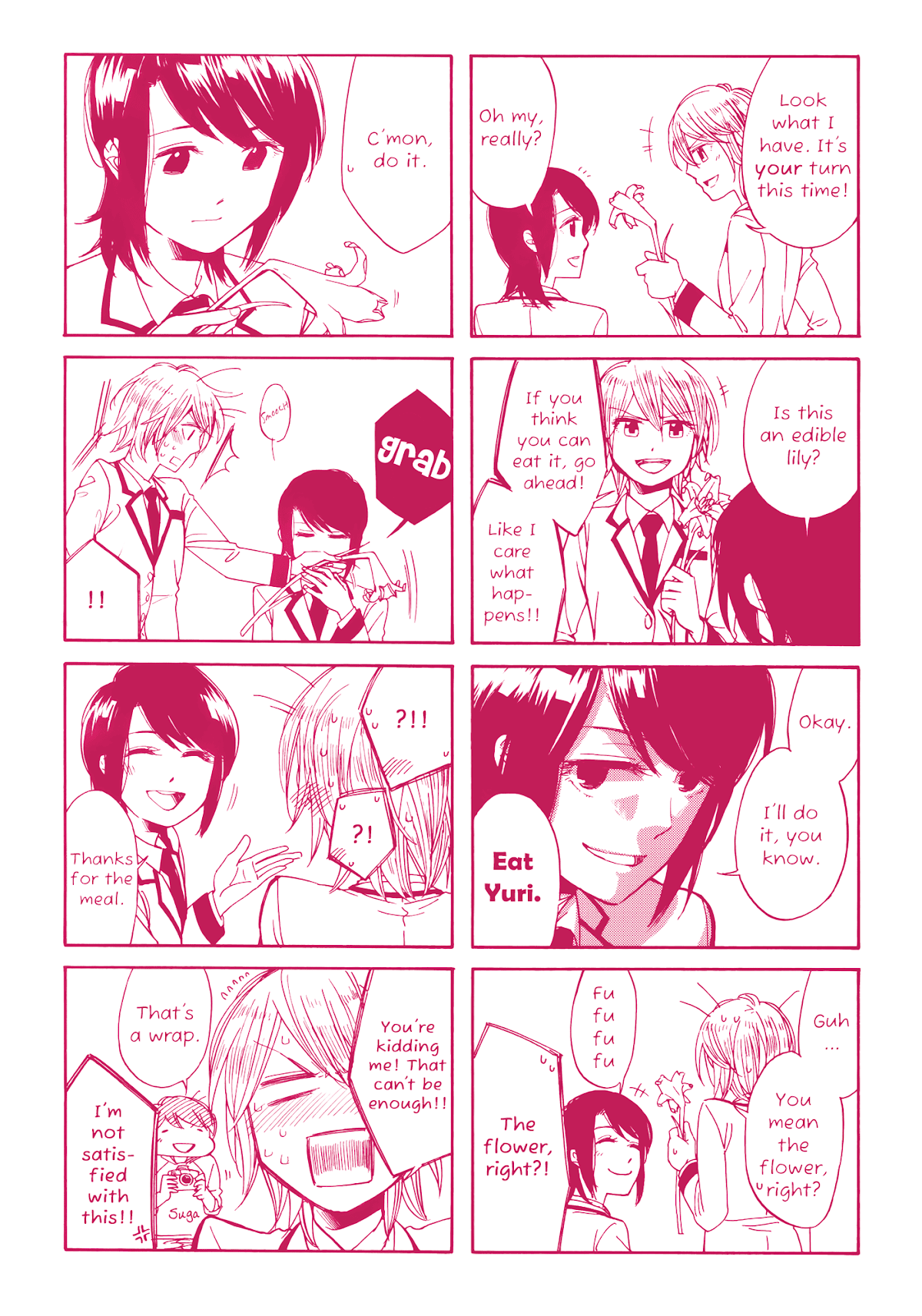 Zenryaku, Yuri no Sono yori Chapter 7.5 page 3 - Chapter 7.5: Special