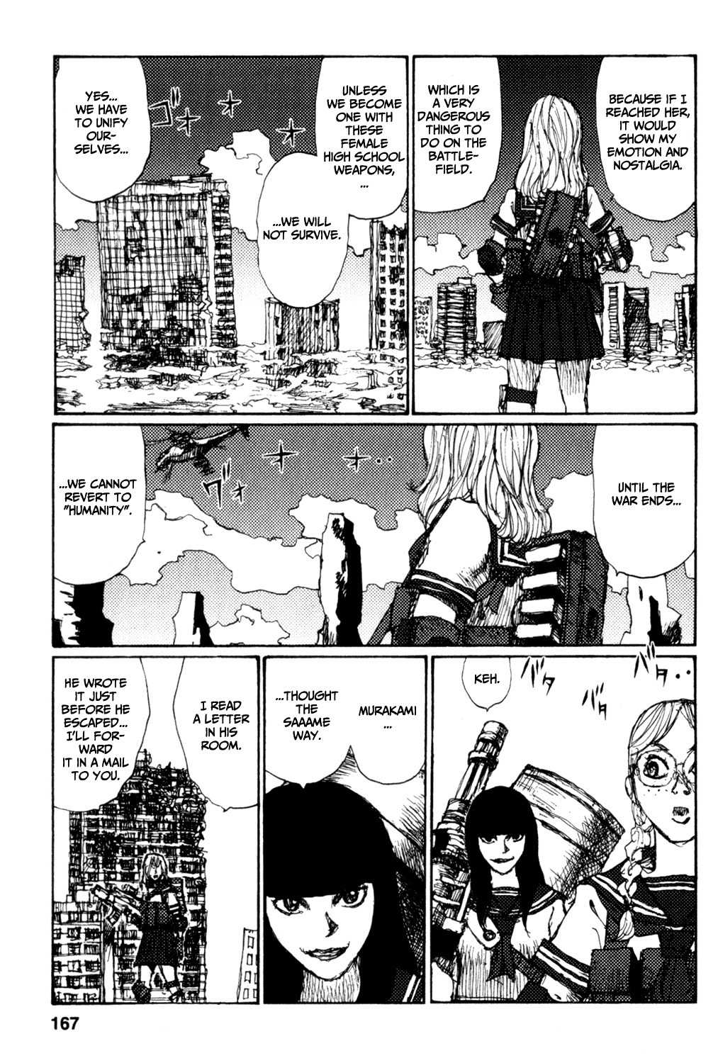 Zenryou naru Itan no Machi Chapter 6 page 11 - Chapter 6: Female High School Soldier