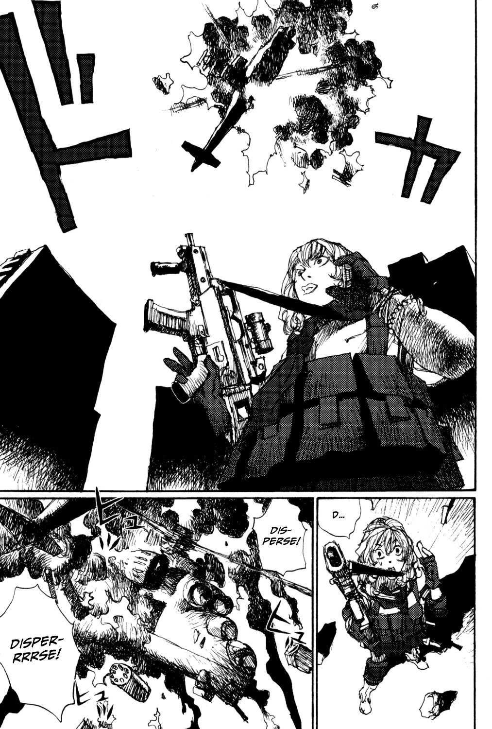Zenryou naru Itan no Machi Chapter 6 page 15 - Chapter 6: Female High School Soldier