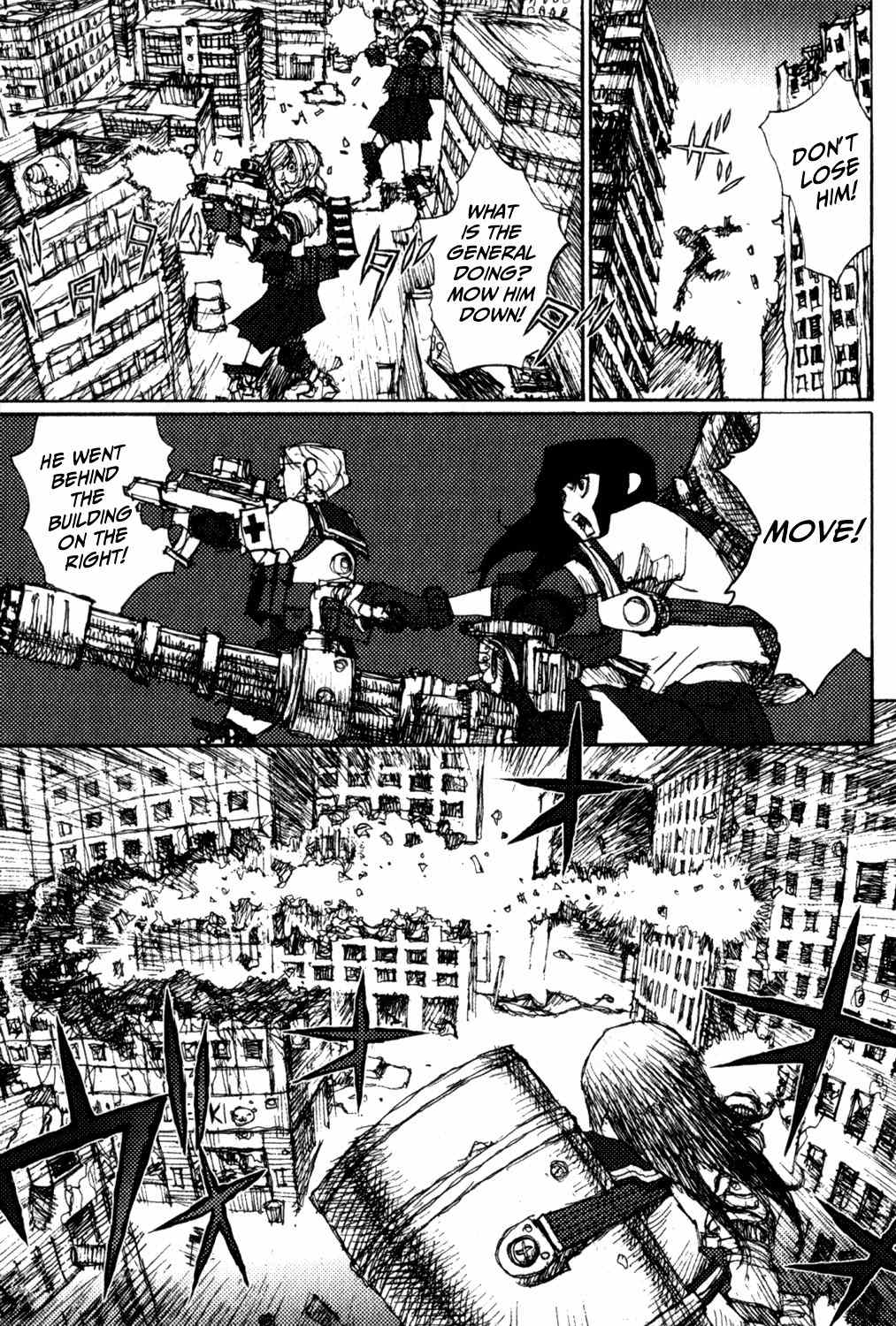 Zenryou naru Itan no Machi Chapter 6 page 17 - Chapter 6: Female High School Soldier