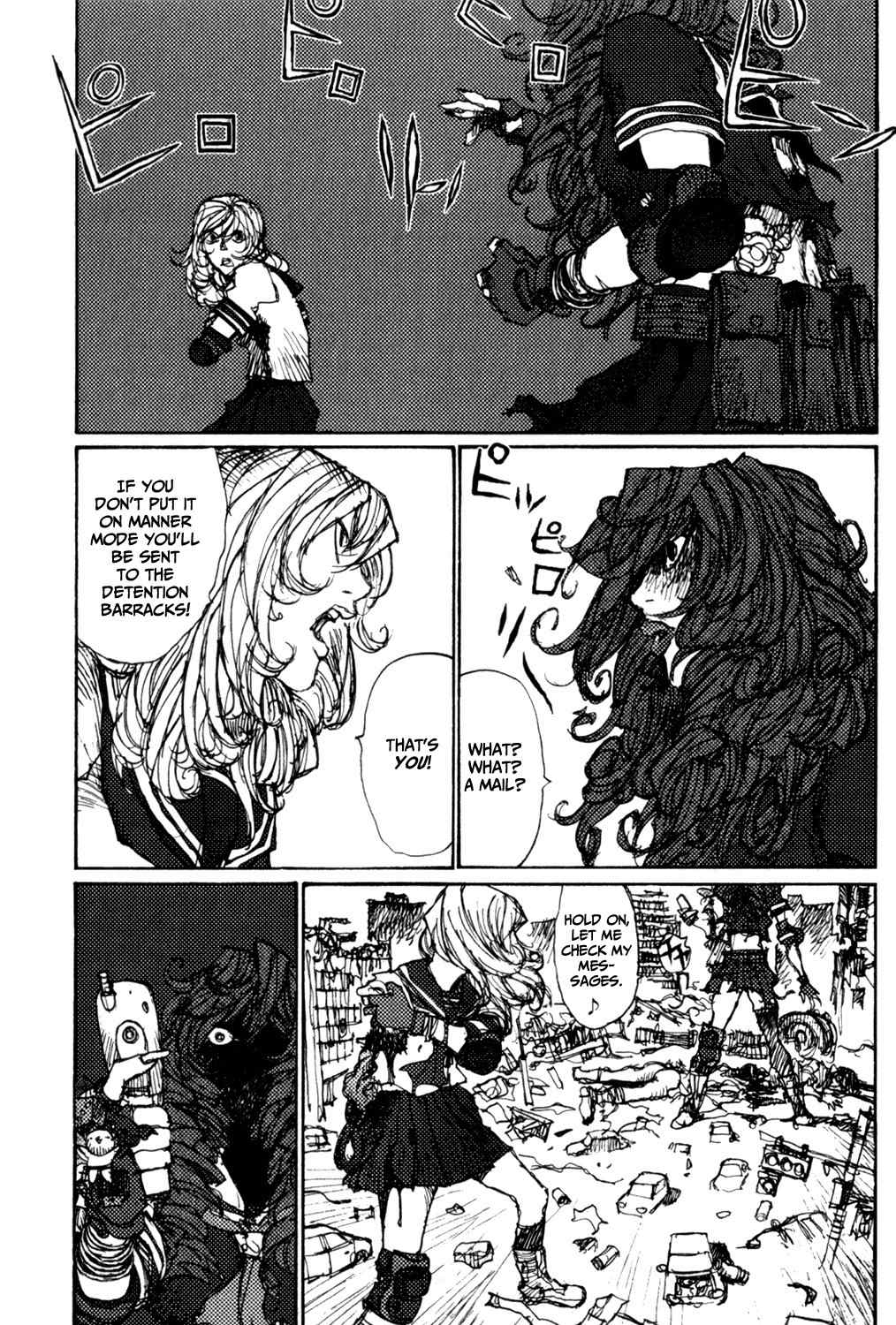 Zenryou naru Itan no Machi Chapter 6 page 25 - Chapter 6: Female High School Soldier