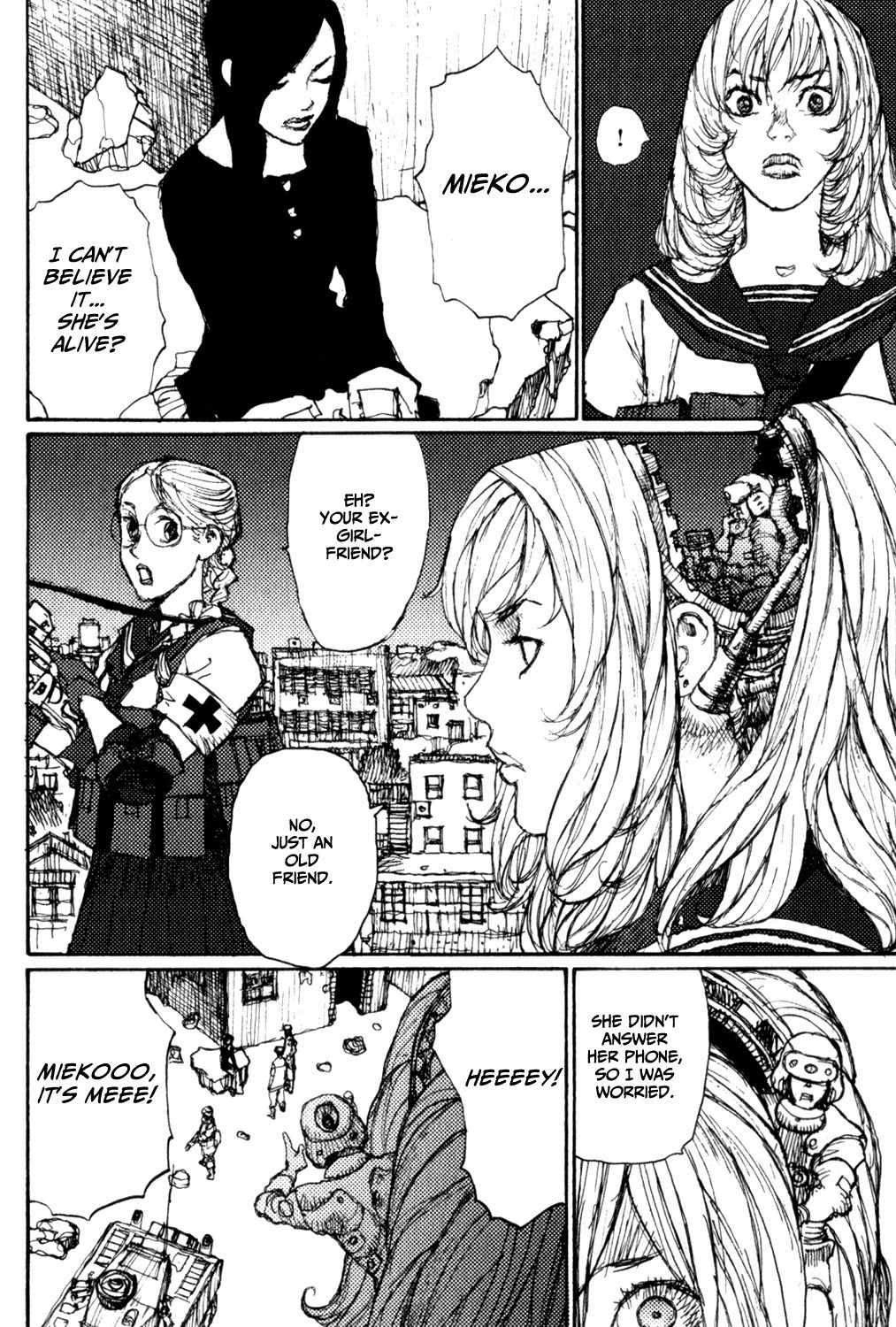 Zenryou naru Itan no Machi Chapter 6 page 6 - Chapter 6: Female High School Soldier