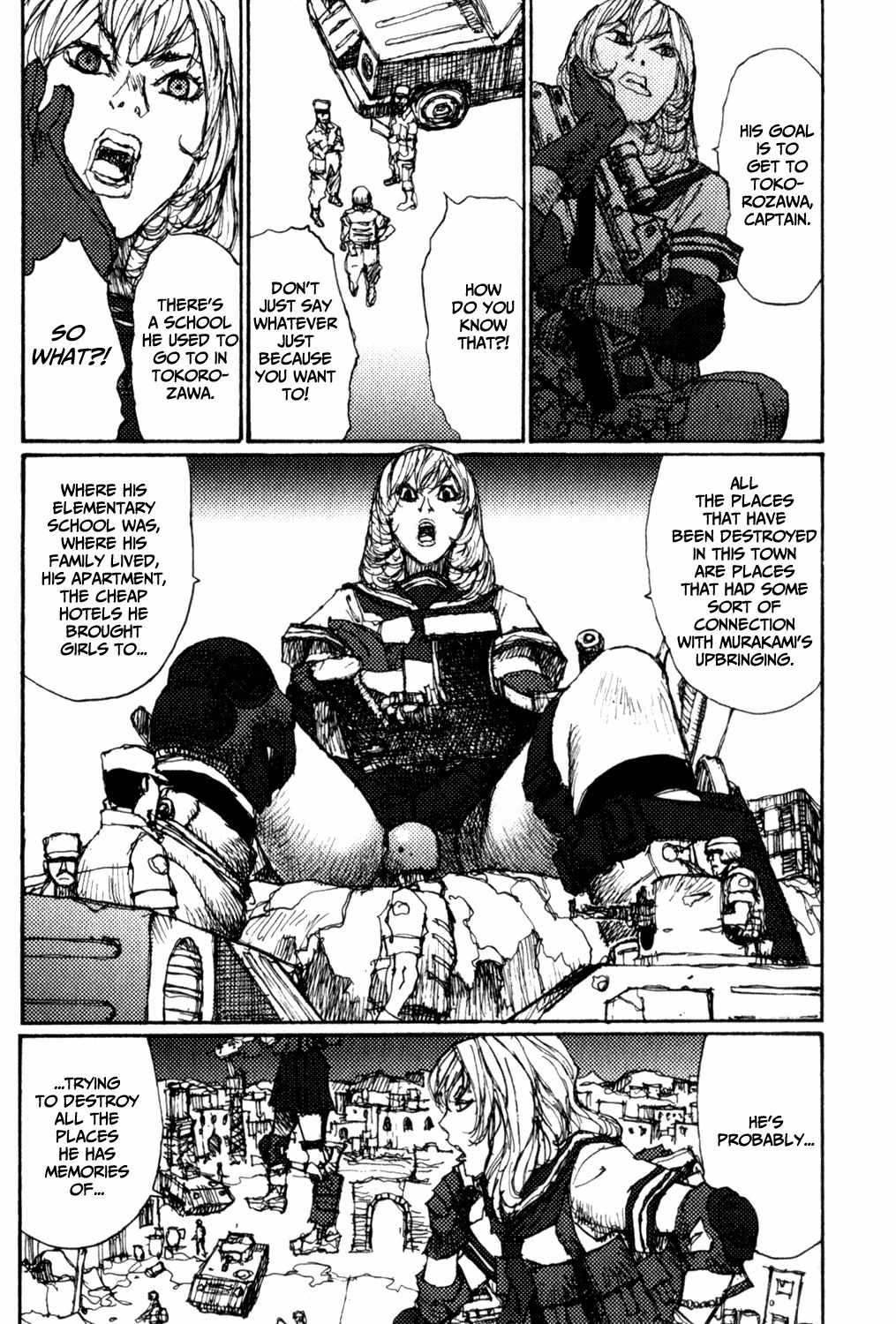 Zenryou naru Itan no Machi Chapter 6 page 8 - Chapter 6: Female High School Soldier