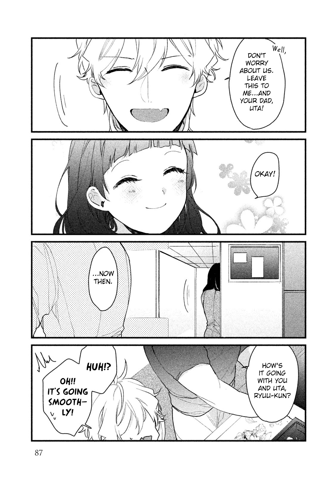 Zense Coupling Chapter 37 page 9 - Chapter 37: Ryuu and Uta (9)