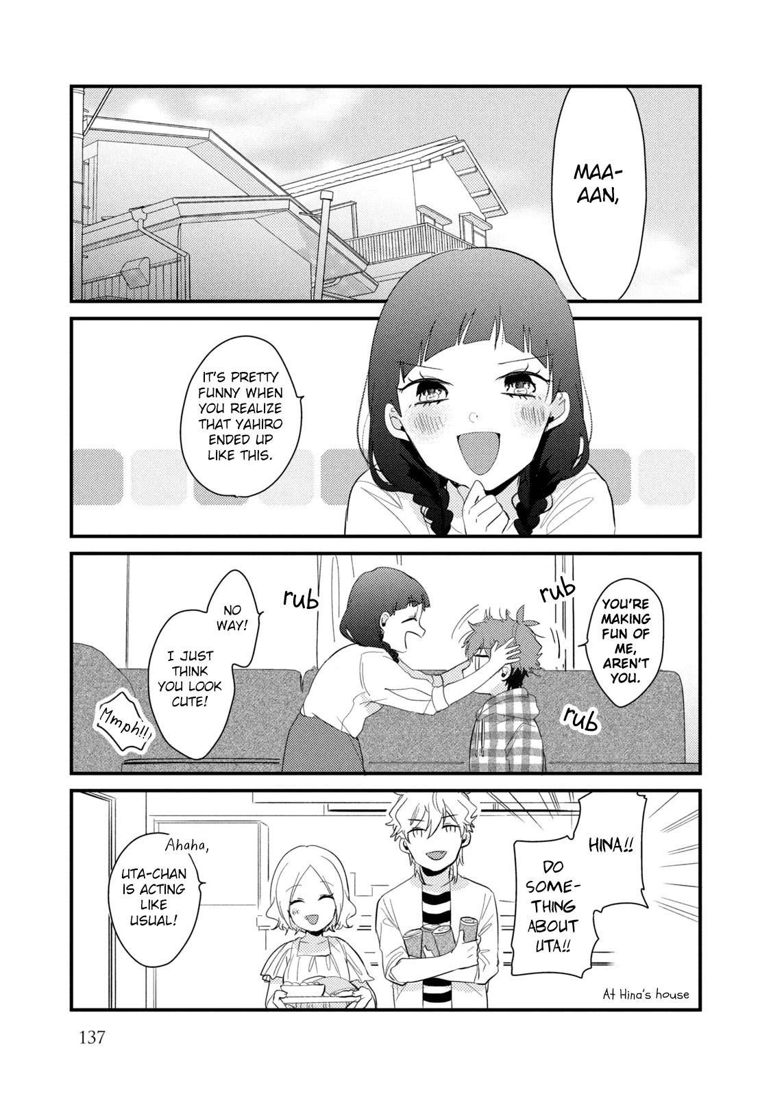 Zense Coupling Chapter 55 page 4 - Chapter 55: Yahiro, Hina, Ryuu, and Uta