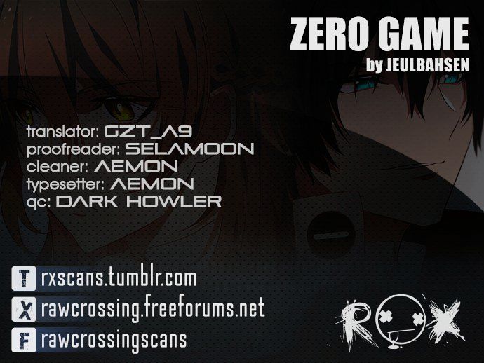 Zero Game Chapter 1 page 1 - Chapter 1