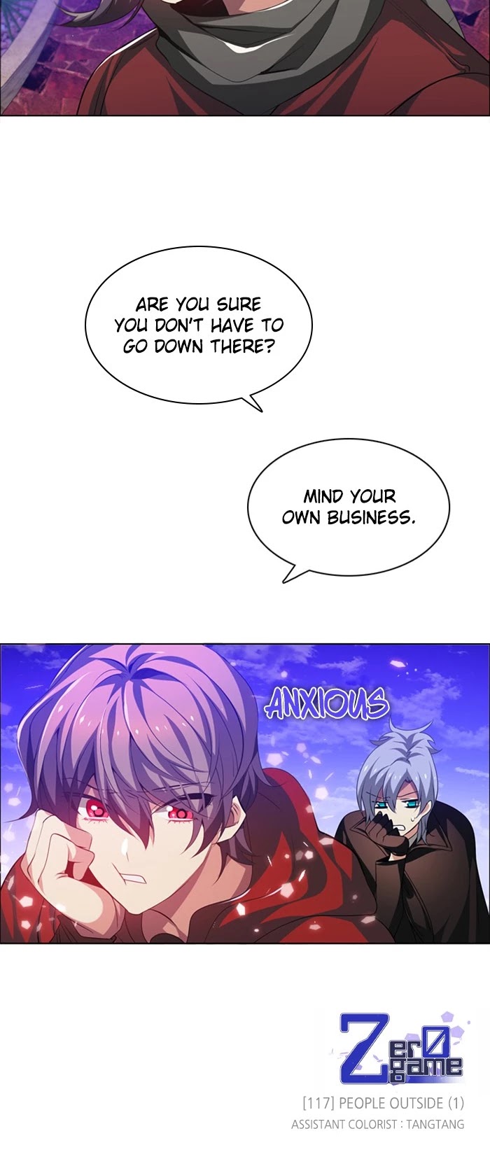 Zero Game Chapter 117 page 44 - Chapter 117: Episode 117 - People Outside (1)