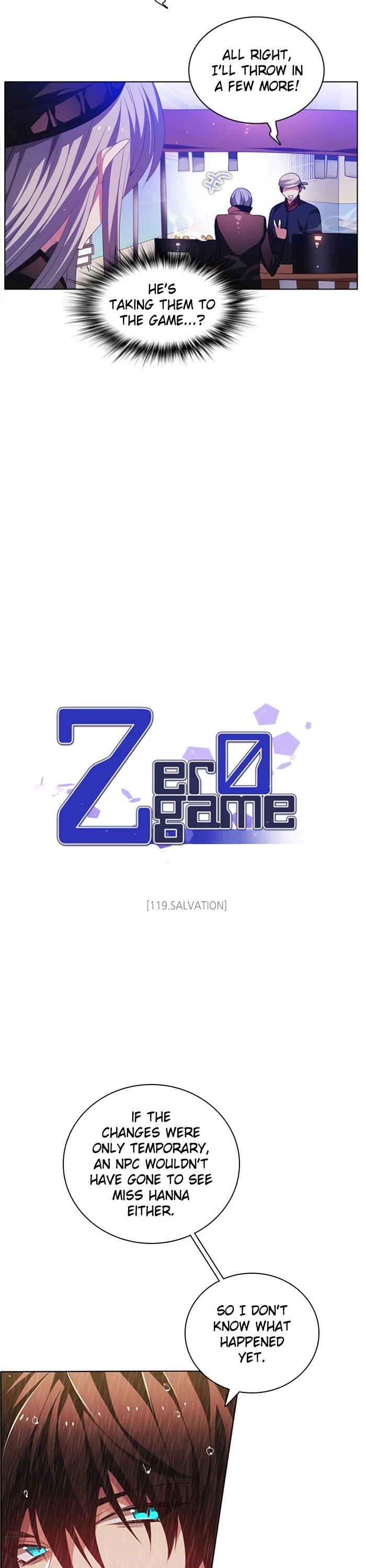 Zero Game Chapter 119 page 9 - Chapter 119: Episode 119 - Salvation